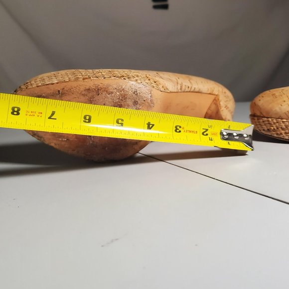 Stuart Weitzman Cork Heels Size 9M - Picture 7 of 16